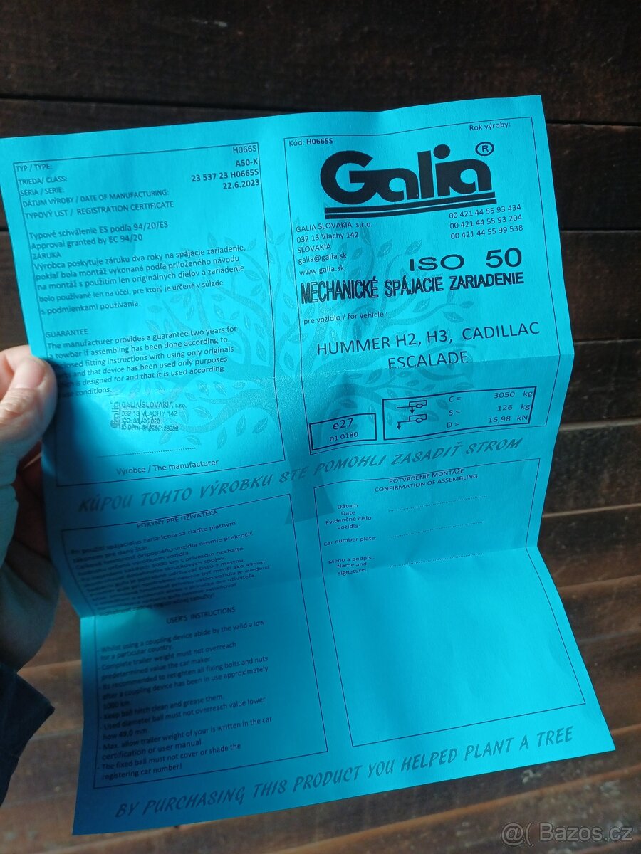 Tažné ( koule) na Hummer a escalade - 3