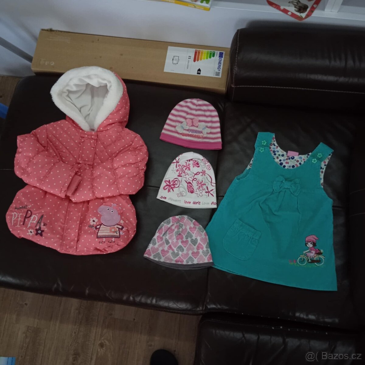 Dětské čepičky od 0 měsíců do cca 1,5 let - 3