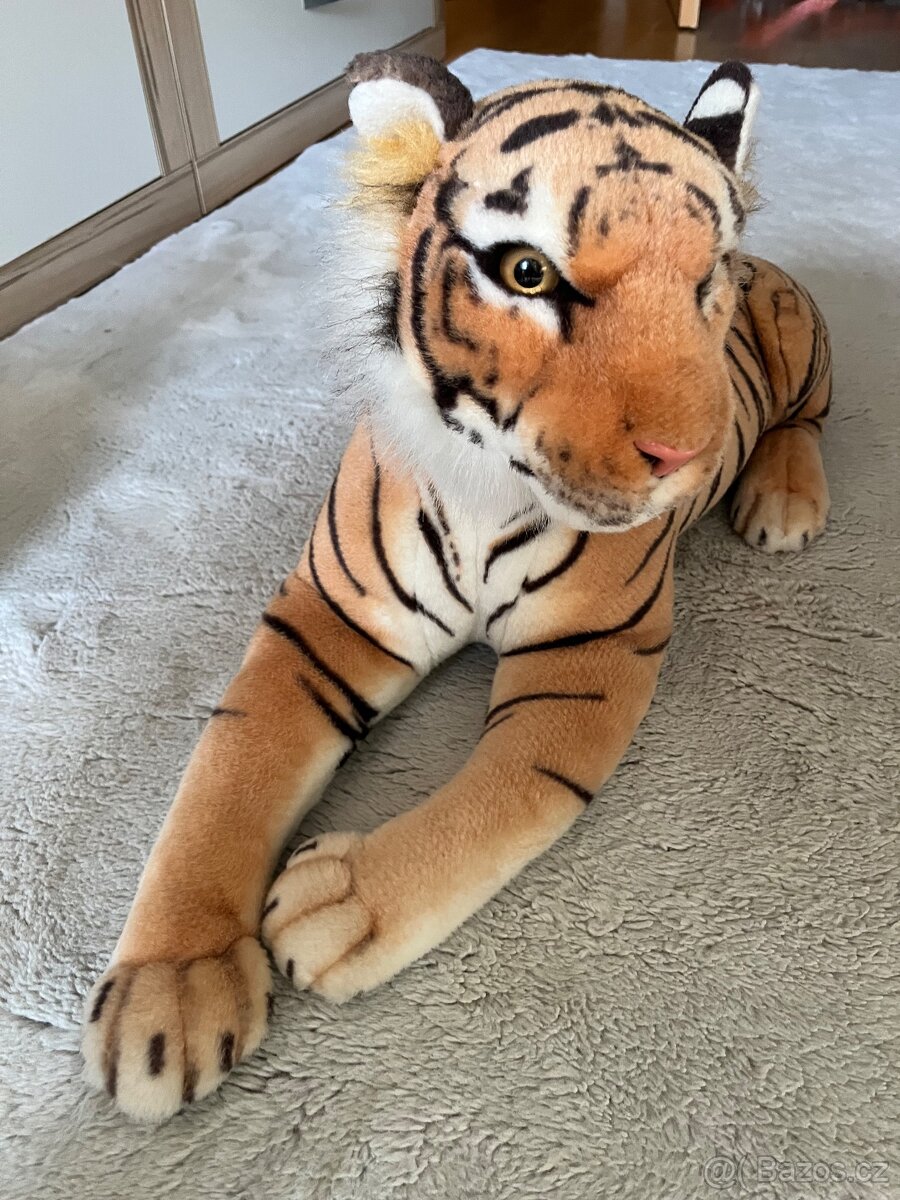 Plyšový tygr 80cm - 3
