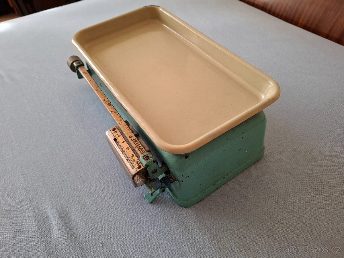 Stará kuchyňská váha Mikas - 3