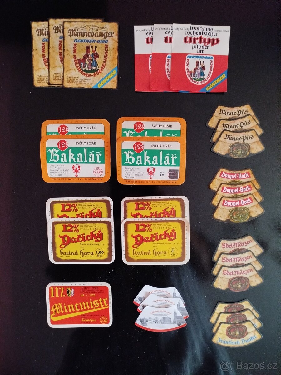 Pivní tácky a etikety - 3