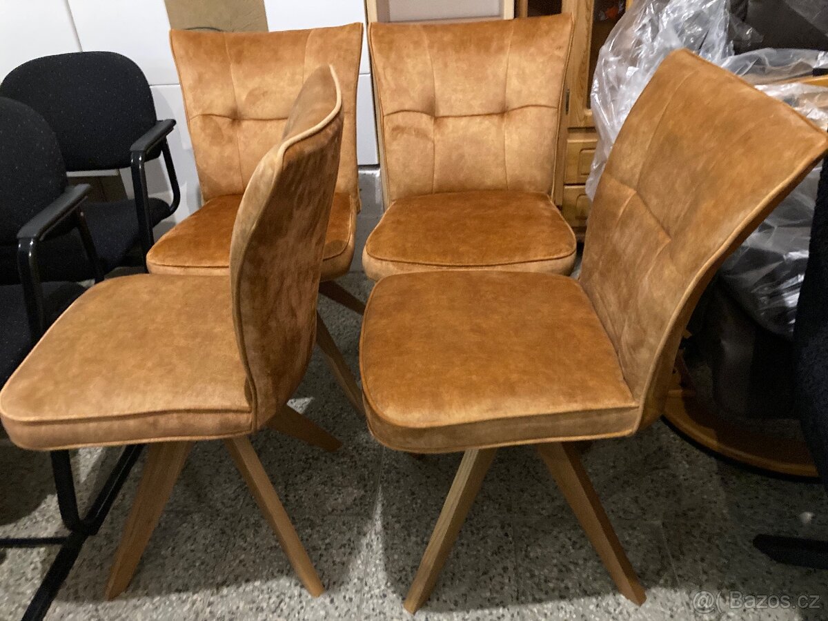 Jídelní židle otočná Casavanti Sorapis-Nová 4 ks - 3