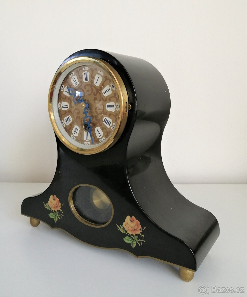 Krbové hodiny černé - 3