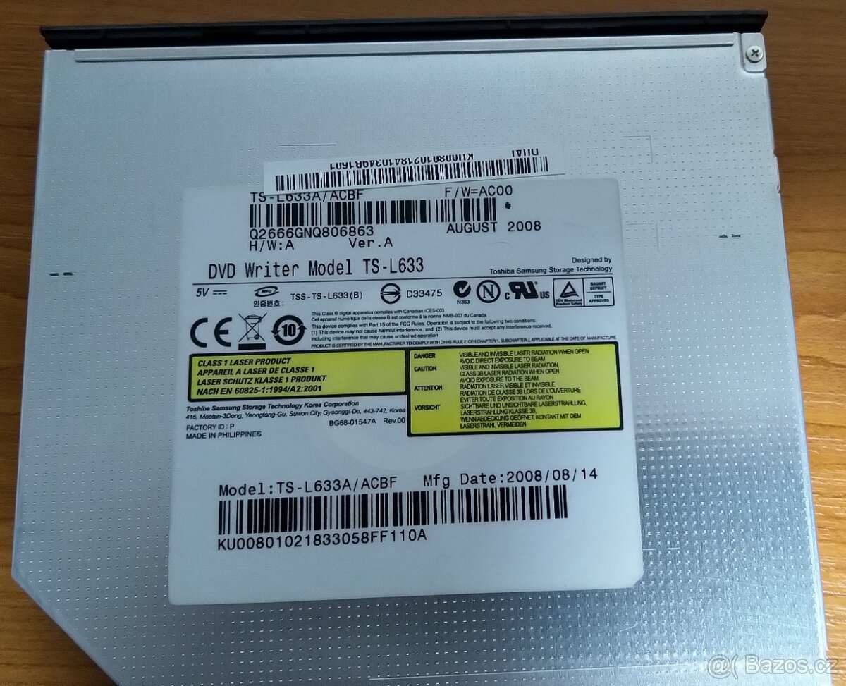 DVD mechaniky / vypalovačky pro notebooky - 3