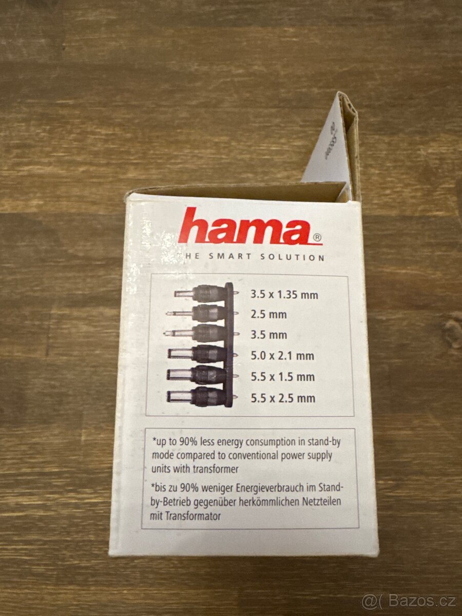 HAMA 46585 UNIVERZÁLNÍ NAPÁJECÍ ZDROJ ECO, 1500 MA - 3