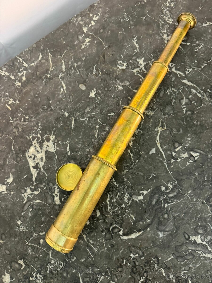 Námořní mosazný dalekohled (520010) - 3