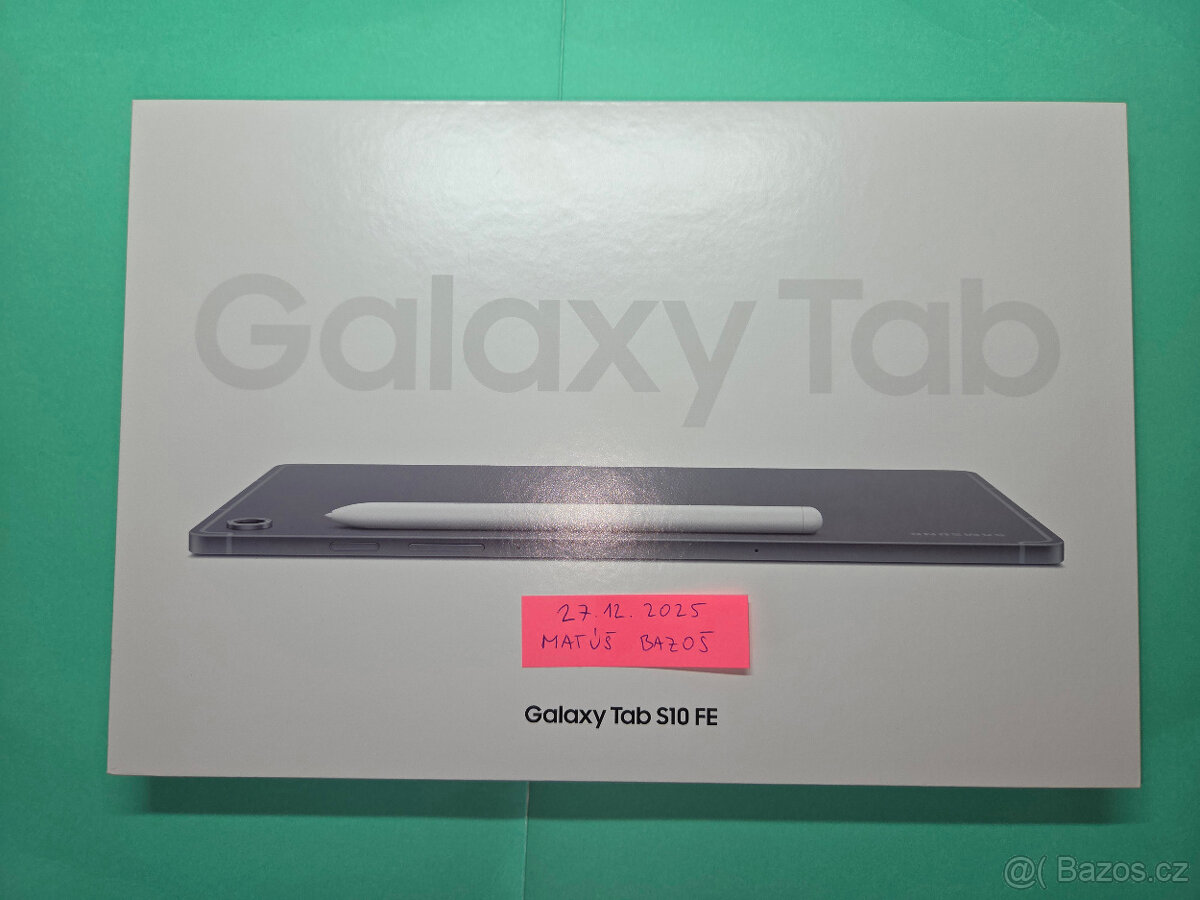 Nový Samsung Galaxy Tab S10 FE 128GB šedý - 3