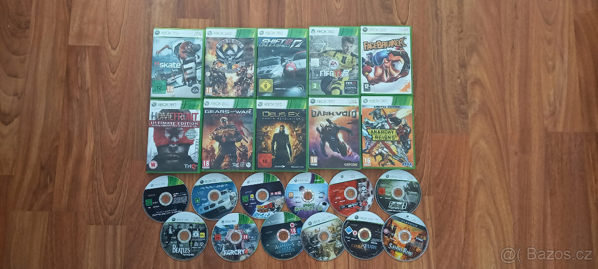 Prodám hry na XBOX 360 - 3