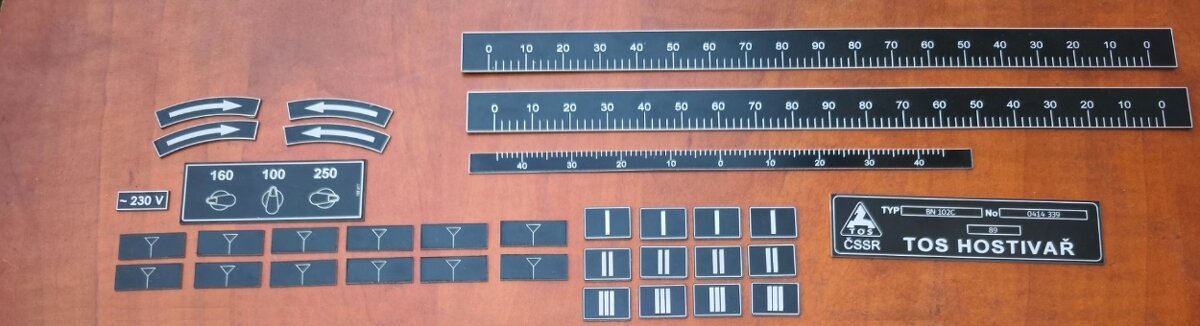 Hliníkové štítky k bruskám BN102 - 3