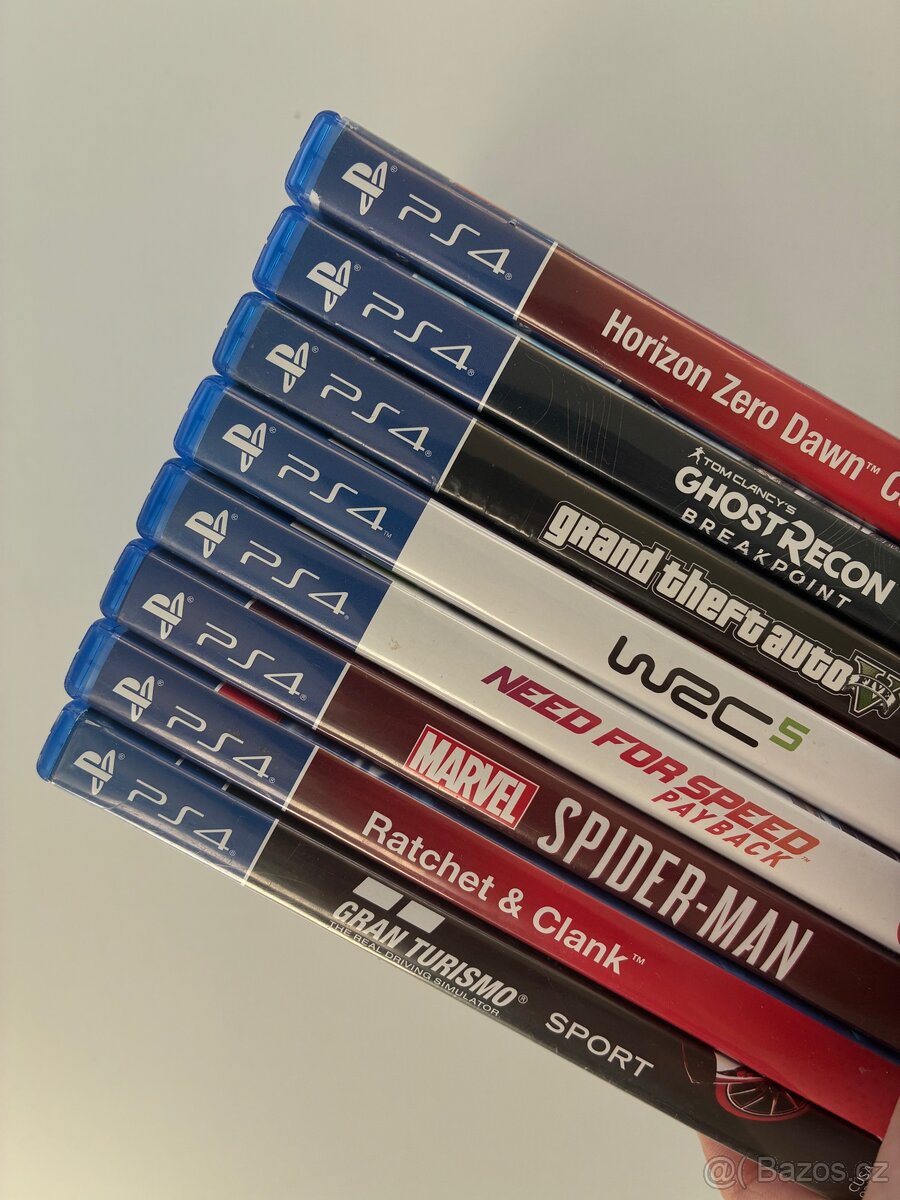 PS4 hry, Spider-man, Gta 5.. - 3