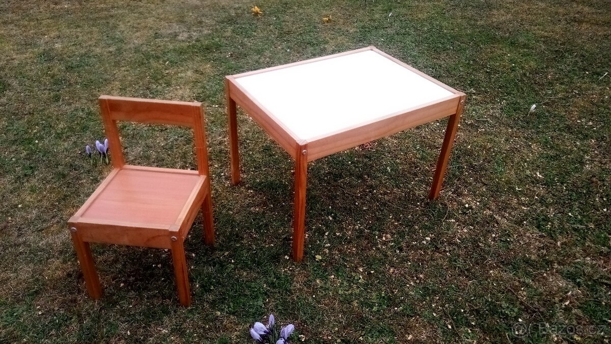 Dětský stolek a jedna židle IKEA - 3