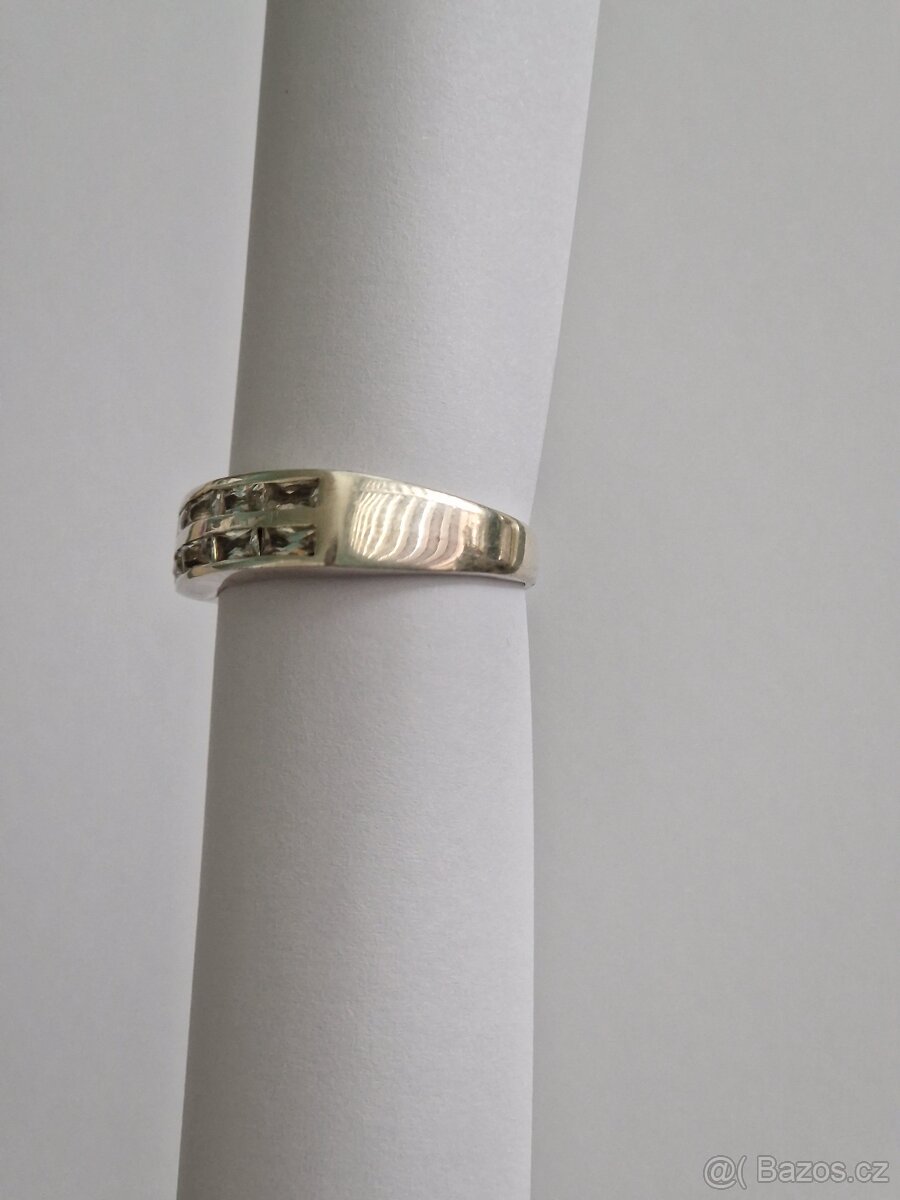 Stříbrný prsten 925/1000 - 3