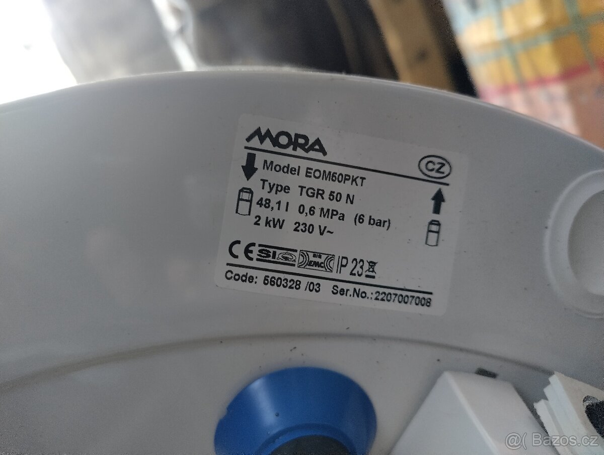 Boiler MORA EOM 50 PK - 3