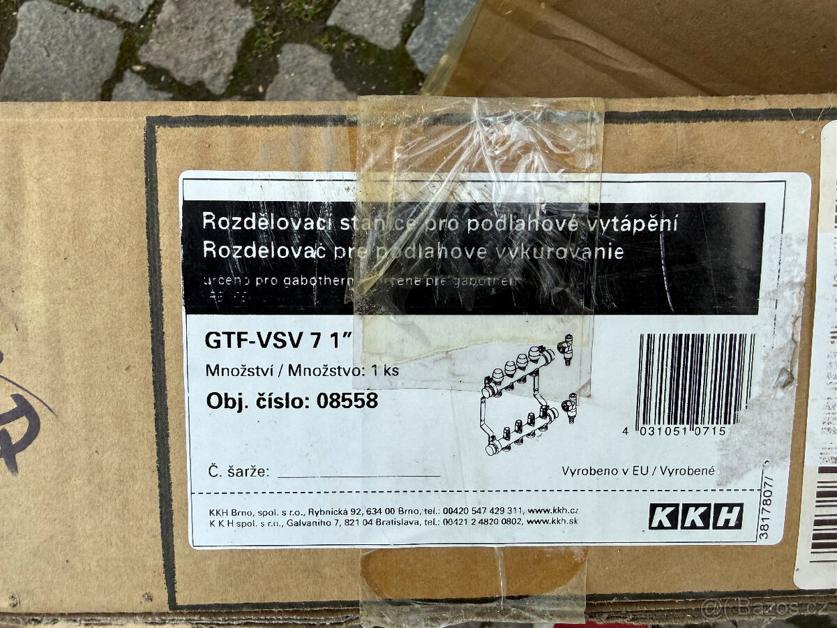 Rozdělovače podlahového topení - 3