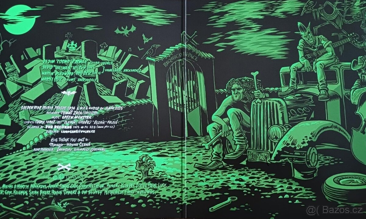 Green Monster – Mutant Farm (LP - limitka) - 3