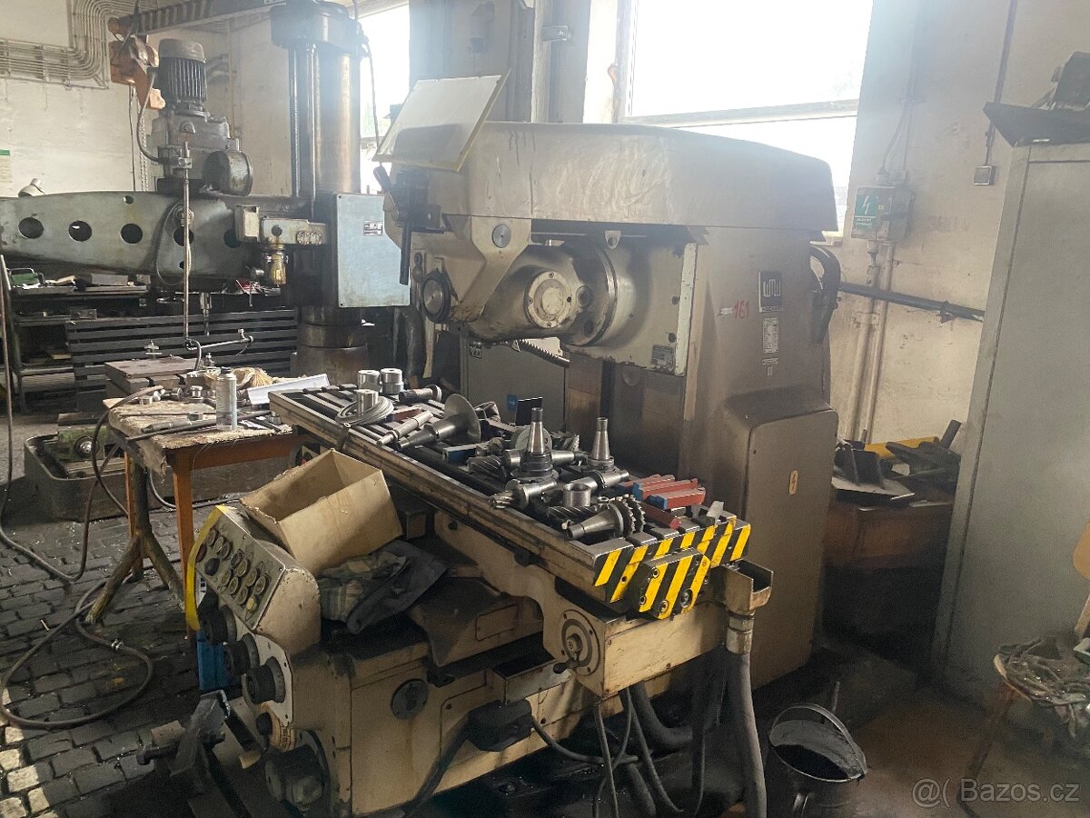 Freza Heckert FU 400, vhodna na prestavbu na CNC - 3