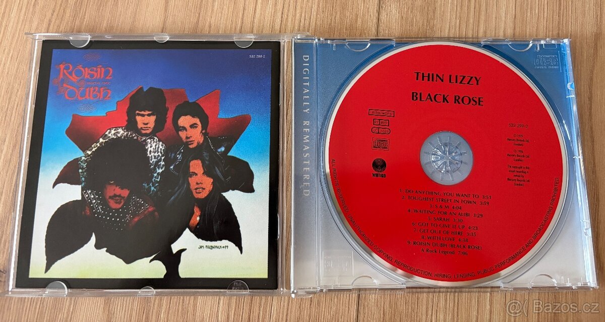 CD Thin Lizzy - Black Rose - 3
