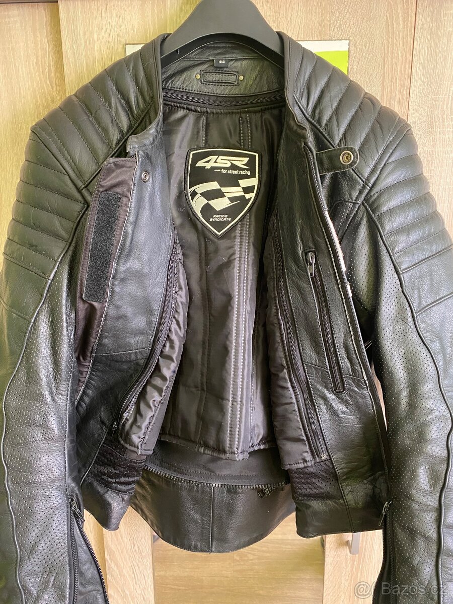 Moto kožená bunda 4SR - 3