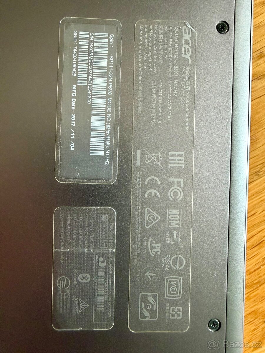 Acer Spin N17H2 2v1 notebook / tablet + stylus - 3
