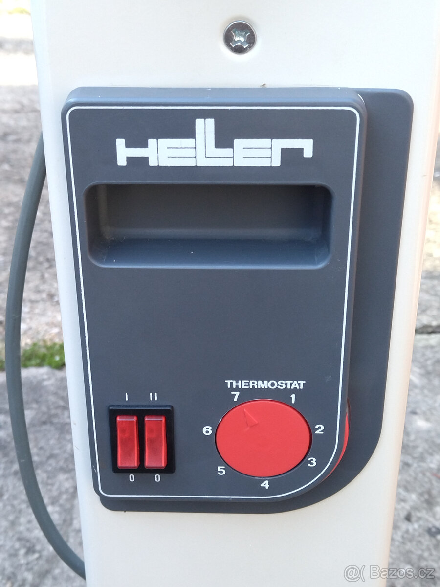 elektrický olejový radiátor zn. HELLER - 3