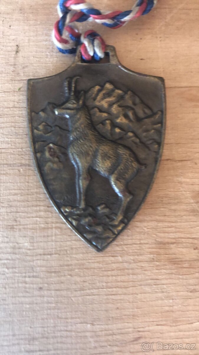 Starý přívěšek mosaz - 3