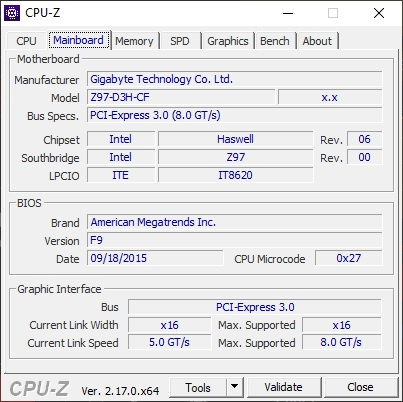 GIGABYTE Z97-D3H SOCKET 1150 - 3