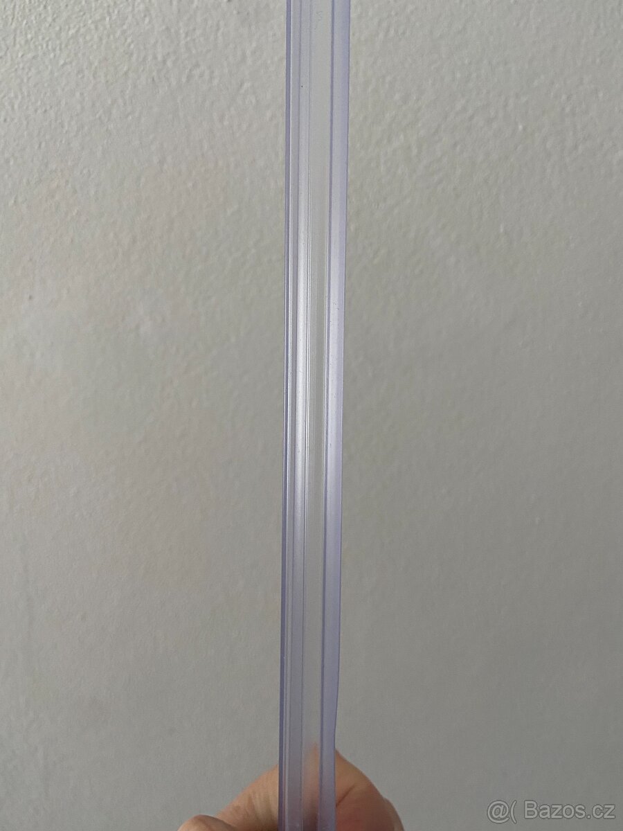 Těsnění na sprchové dveře 1m (tloušťka skla 6–8 mm) nové - 3