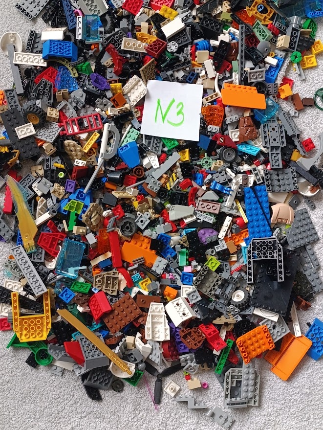 Lego klasik MIX 2 kg, sada N3 - 3
