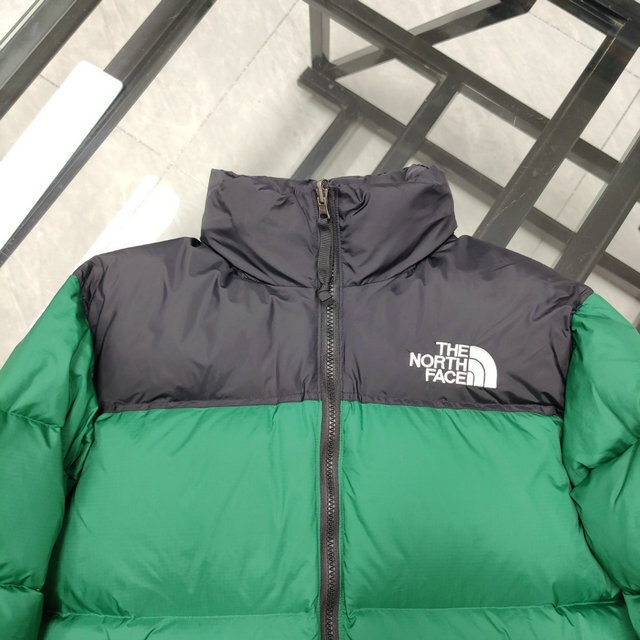 The North Face Nuptse 700 Péřová Zimní Bunda Zelená - 3