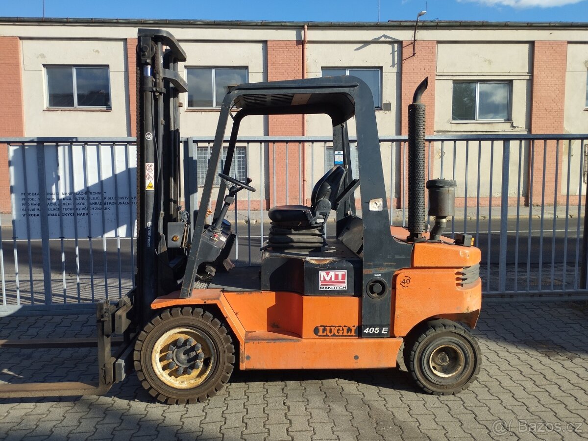 Vysokozdvižný vozík VZV Lugli - nosnost 4 tuny - 3