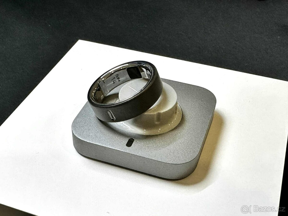 Oura Ring 4.generace, Stealth, vel.14, záruka - 3