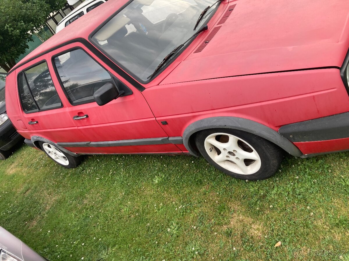 2x VW GOLF II. 1.6D - 3