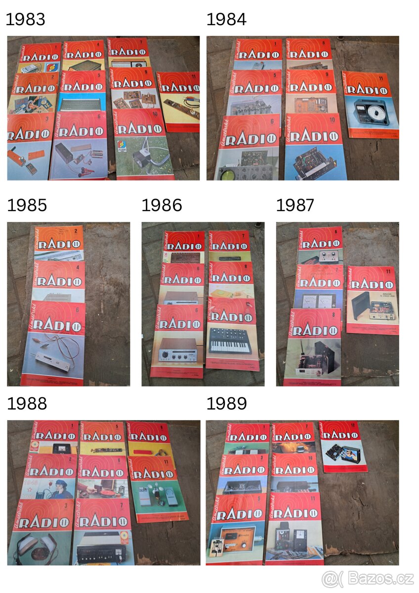 Amatérské rádio - sada cca 150ks - 3