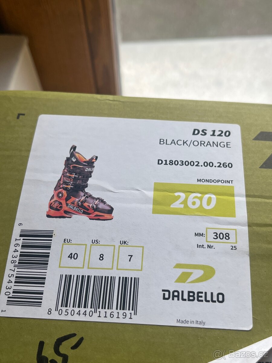 Lyžáky Dalbello DS 120 - vel. 26 - 3