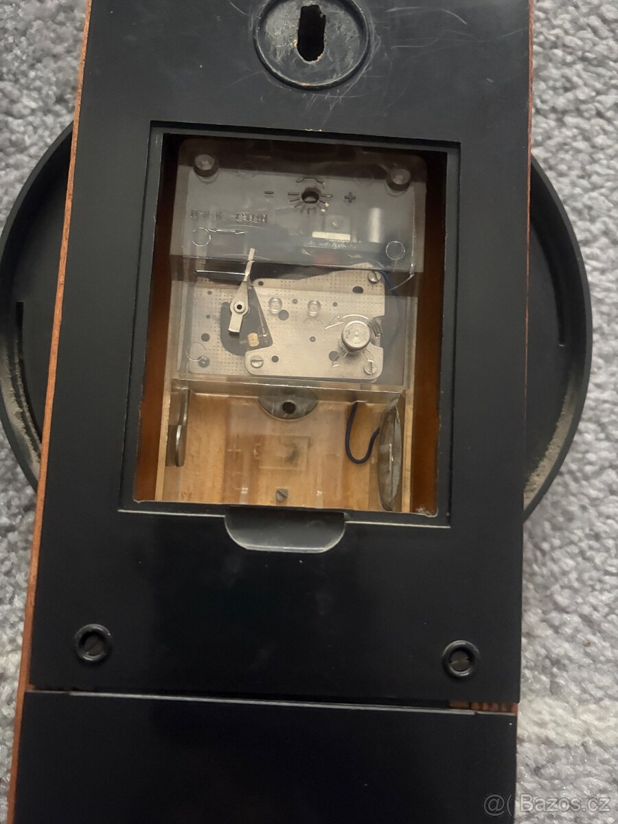 Retro hodiny s teploměrem - 3