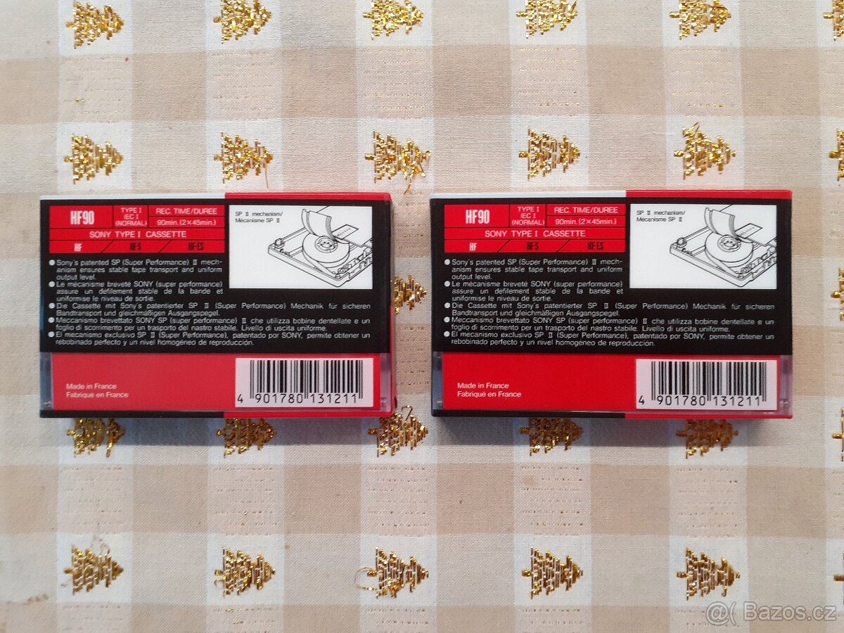 Kazety SONY 90 HF - 3