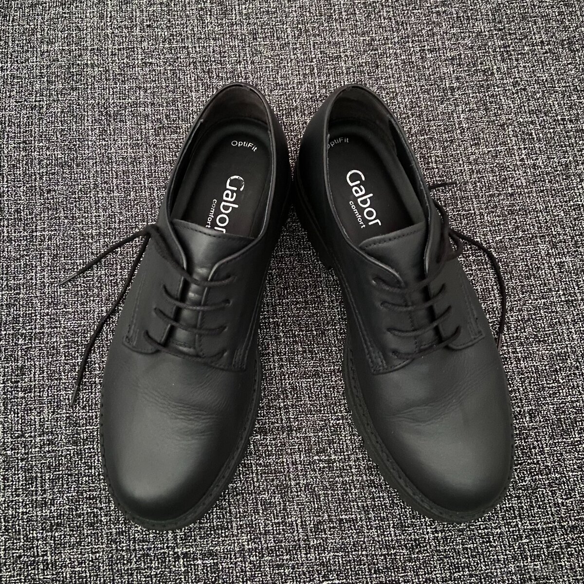 Dámské černé boty Gabor vel. 36 - 3