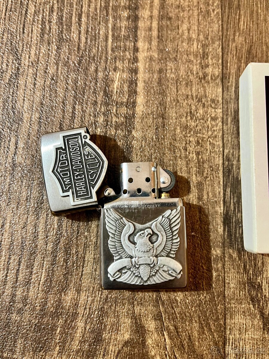 Harley davidson zippo zapalovač - 3
