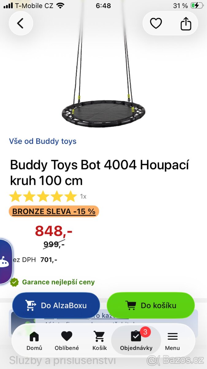 Dětské hřiště - houpačka - 3
