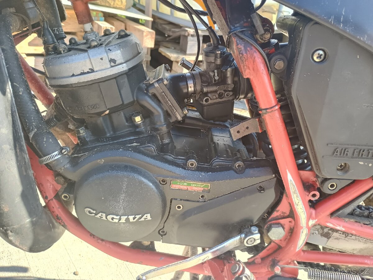 Cagiva alleta Rossa 125 2t, bez tp