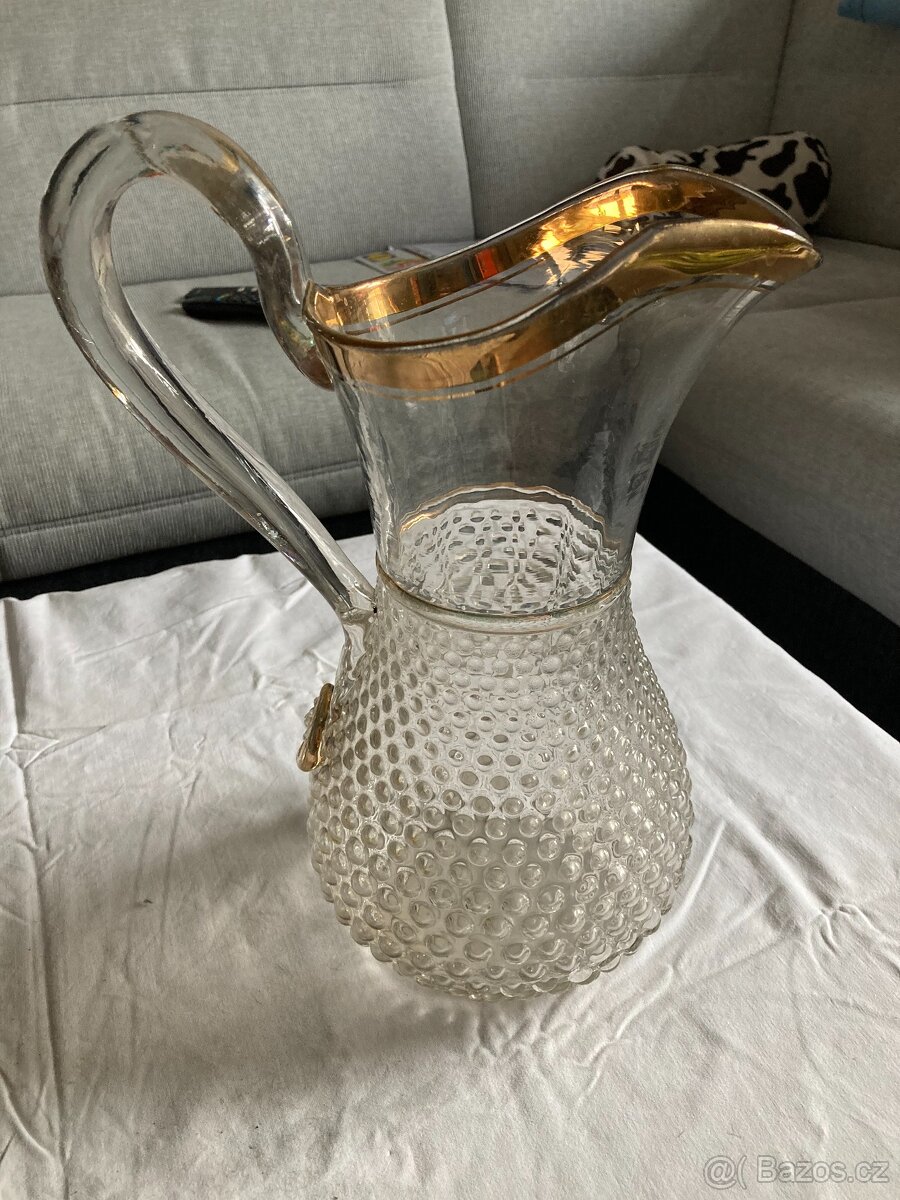 starožit. skleněné soupravy I. republika - 3