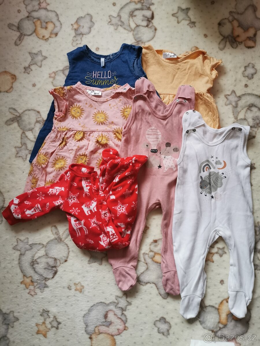 Oblečení pro holčičku vel. 62-74 - 3