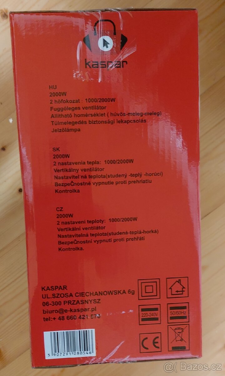 Teplovzdušný Ventilátor - 3