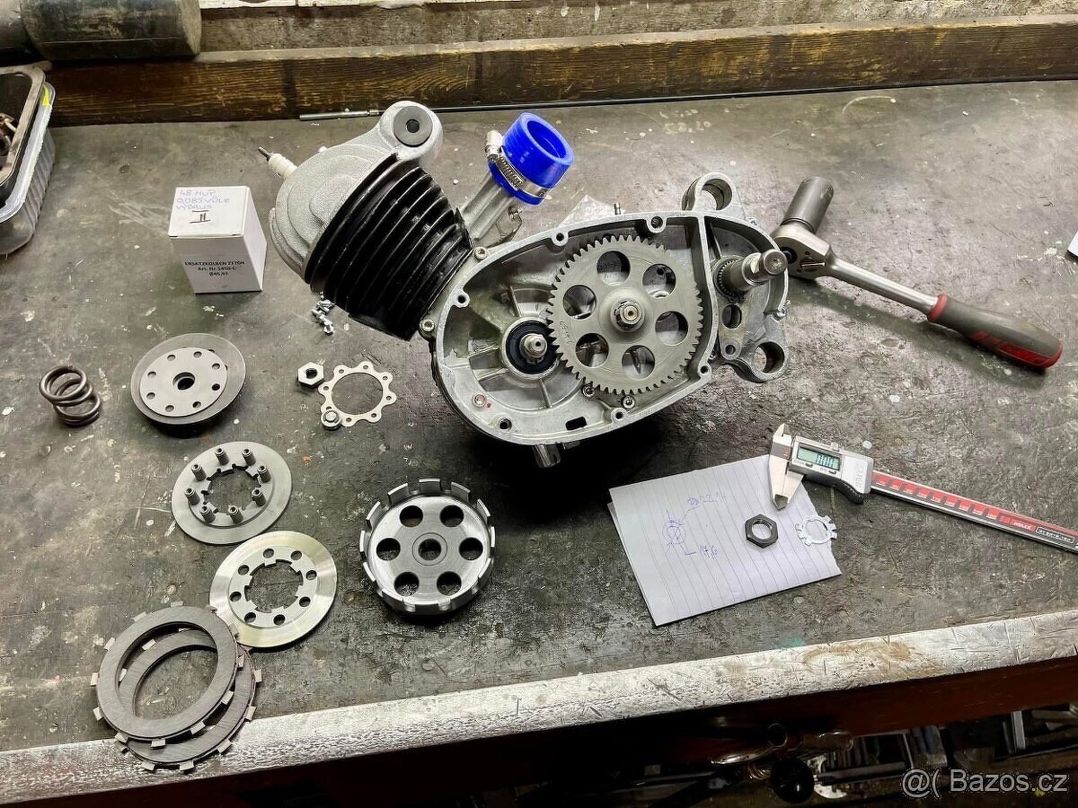 Generální opravy motorů Jawa 50 Stadion GileraRunner 125/180 - 3