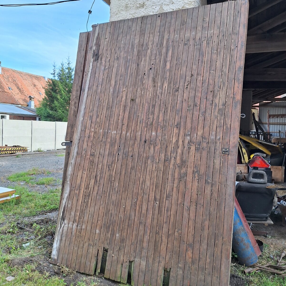 Dřevěná vrata - 3