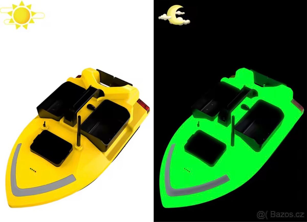 Tříkomorová loďka GPS - 3