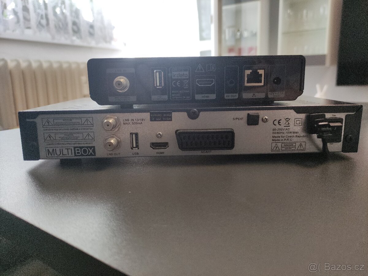 Satelitní přijímač Multibox a Synaps - 3