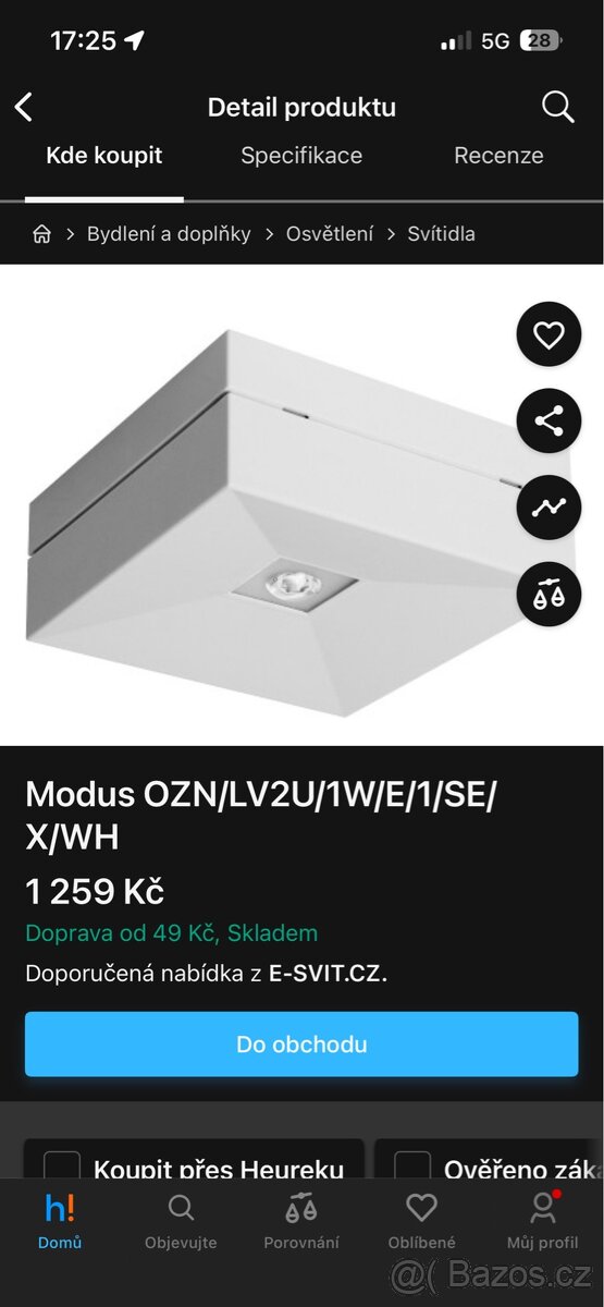 Nouzové svítidlo MODUS Awex LOVATO II - 3