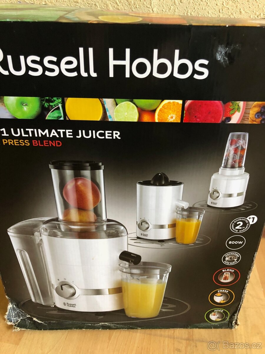 Odšťavňovač RUSSELL HOBBS Ultimate 3v1 - 3
