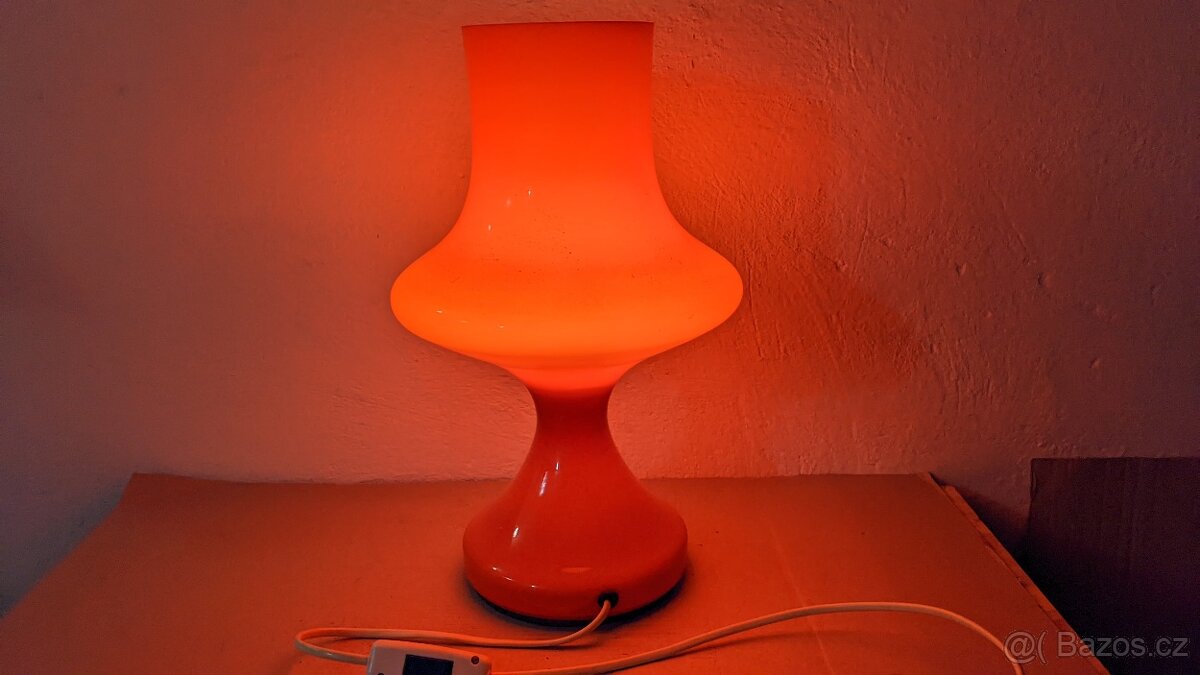 Stará lampa červená ORIGINÁL TYP 337618/11 - 3
